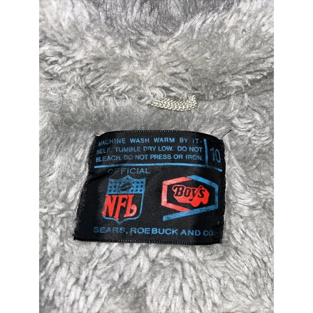 Vintage Dallas Cowboys COAT‎ NFL Football Youth Sz 10 Sears & Roebuck 1970s